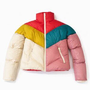 Marine Layer Archive Colorblock Puffer Jacket